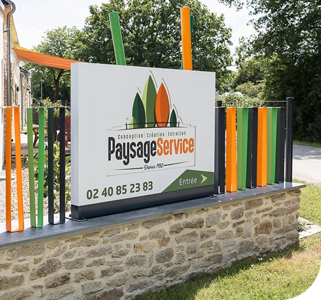Enseigne de l'entreprise Paysage Service